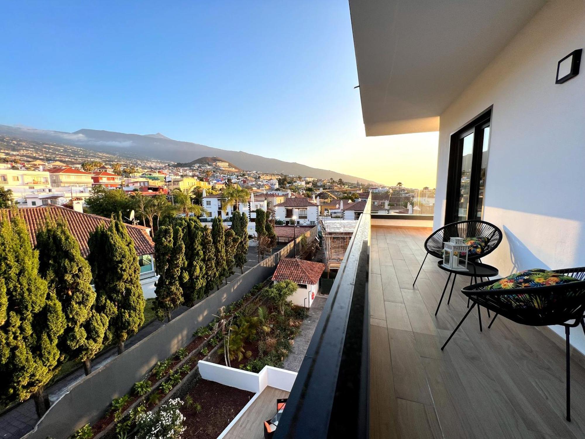 Lujoso Completo, Piscina, Terraza Con Vistas Al Teide Appartement *