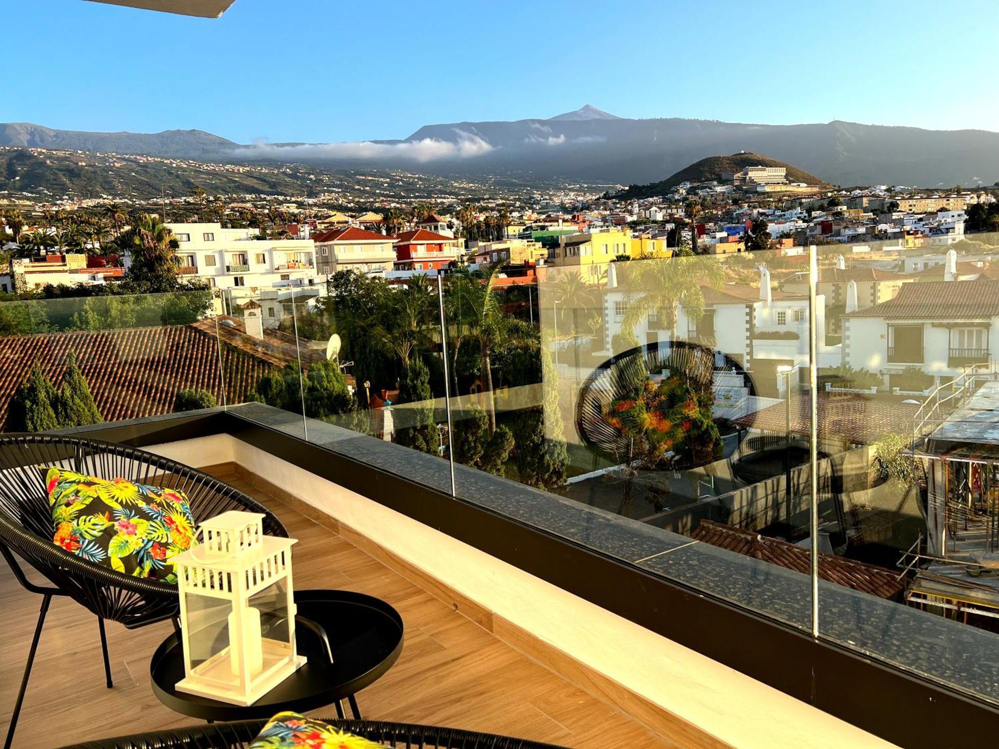 Lujoso Completo, Piscina, Terraza Con Vistas Al Teide