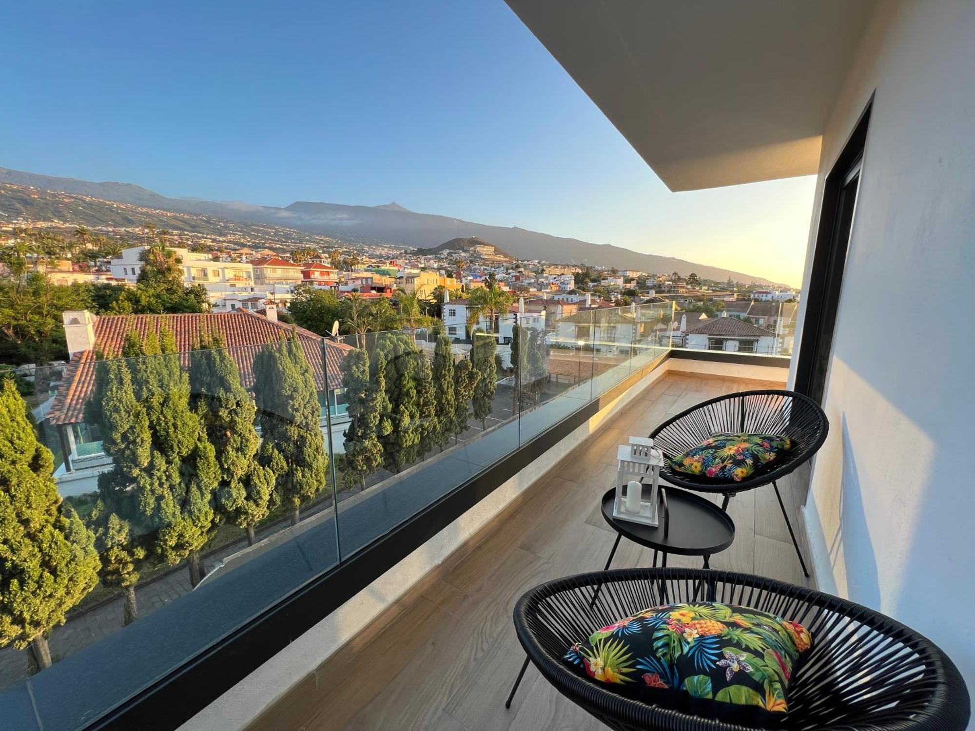 Appartement Lujoso Completo, Piscina, Terraza Con Vistas Al Teide